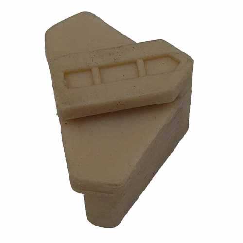 Triangle elastomere inversé blanc BT assembleuses Cassese® Triangle elastomere inversé blanc BT assembleuses Cassese®