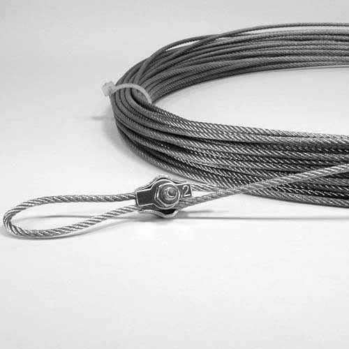 Câble en acier 2 mm x 25 m Câble en acier 2 mm x 25 m