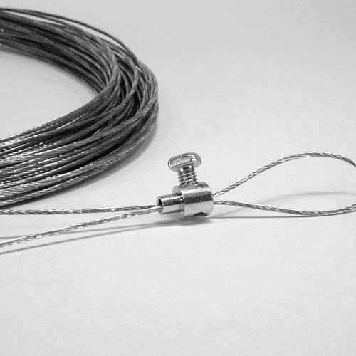 Câble en acier 1 mm x 25 m Câble en acier 1 mm x 25 m