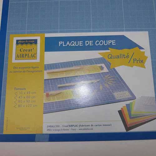 Plaque de coupe Eco bleu 30 x 45 cm Plaque de coupe Eco bleu 30 x 45 cm