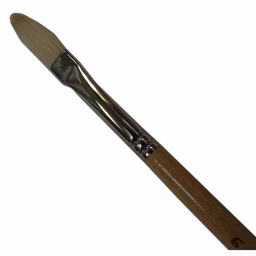 Pinceau Soies cambrées brosse usée bombée n°6 Pinceau Soies cambrées brosse usée bombée n°6