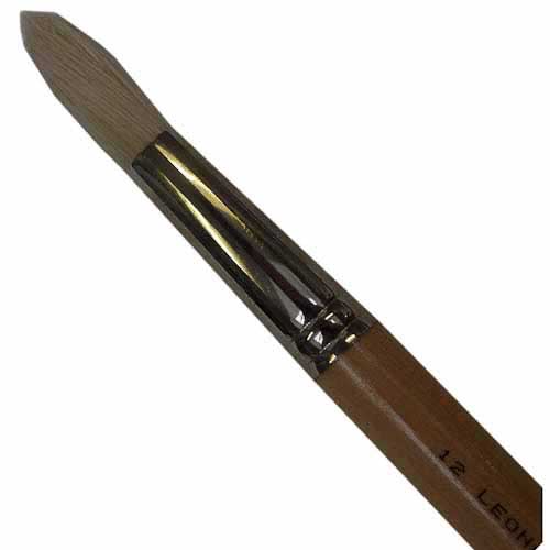 Pinceau Soies cambrées brosse ronde n°12