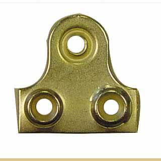Attaches plates 3 trous 25 les 100 Attaches plates 3 trous 25 les 100
