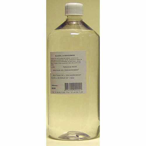 Alcool à dévernir 95° 1 litre Alcool à dévernir 95° 1 litre