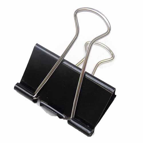 Pinces double clips J.19 (6mm x 19mm) les 12 Pinces double clips J.19 (6mm x 19mm) les 12