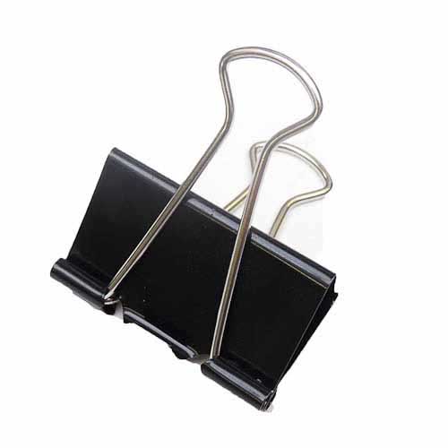 Pinces double clips J.25 (8mm x 25mm) les 12 Pinces double clips J.25 (8mm x 25mm) les 12