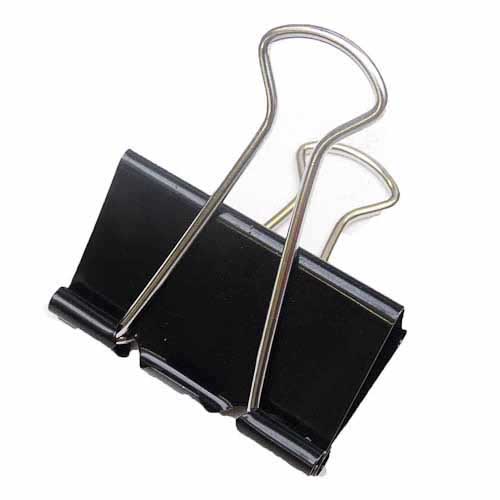 Pinces double clips J.41 (20mm x 41mm) les 12 Pinces double clips J.41 (20mm x 41mm) les 12