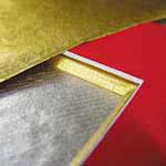 Feuille aluminium sur kraft 65x100