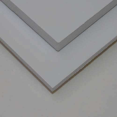 Carton plume 5 mm BLANC / AME BLANCHE 100 cm x 140 cm