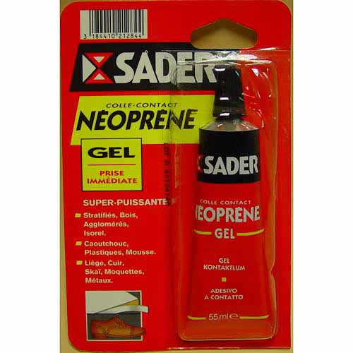 Colle SADER contact neoprène 55ml