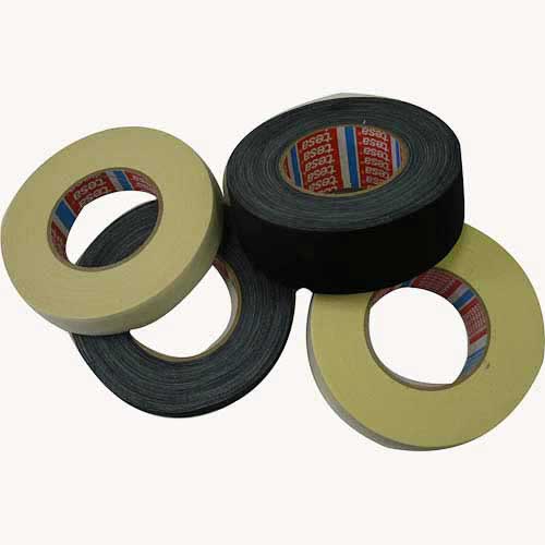 Cache semences adhésif fibranne noire 25 mm x 50 m Cache semences adhésif fibranne noire 25 mm x 50 m