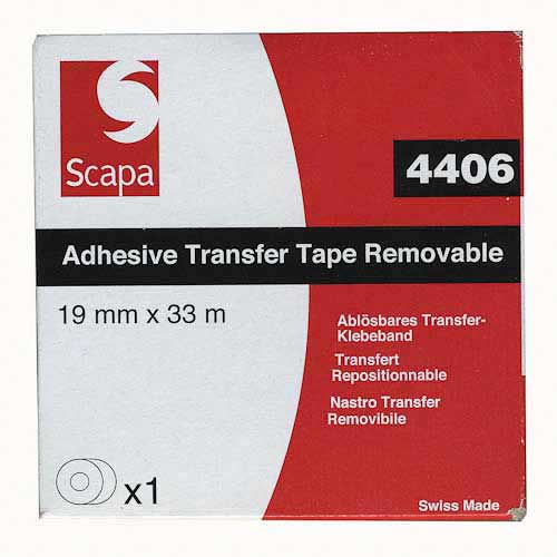 Film Sellotape transfert 19 mm repositionnable Film Sellotape transfert 19 mm repositionnable